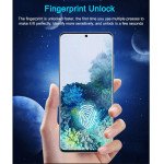 Wholesale Galaxy S20+ (Plus) [Updated Version] Fingerprint Sensor 3D Glass High Response Case Friendly Full Adhesive Glue Tempered Glass Screen Protector with Installation Kit (Black Edge)